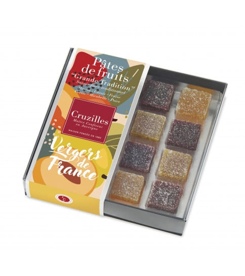 Cruzilles Pâtes De Fruits Grande Tradition Vergers De France Boite 210g