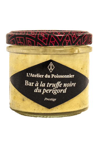 Atelier du Poissonnier                                   
Rillettes de bar à la truffe noire du Perigord