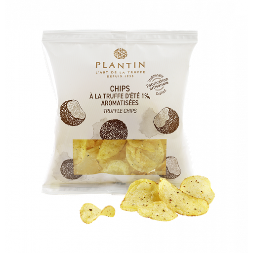 Chips à la truffe d'été, aromatisées 1% - 100g PLANTIN 