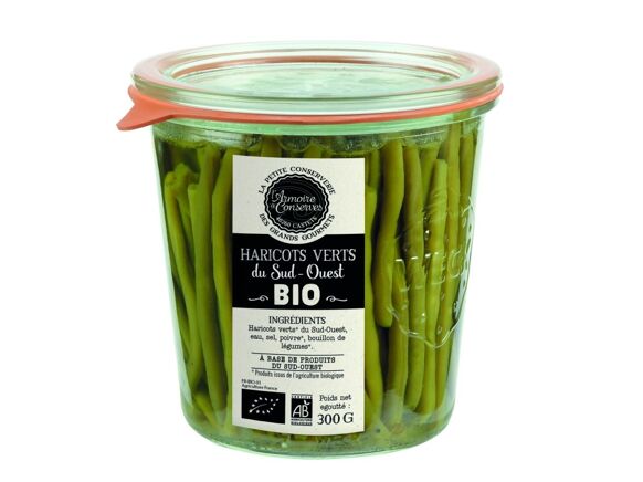 Haricots verts bio L'armoire à conserves 