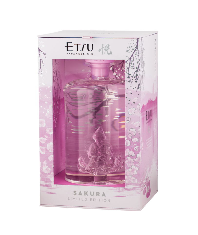 Etsu Sakura Gin artisanal en édition limitée