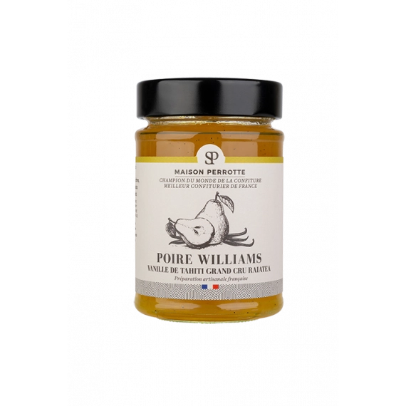 Perrotte confiture poire vanille