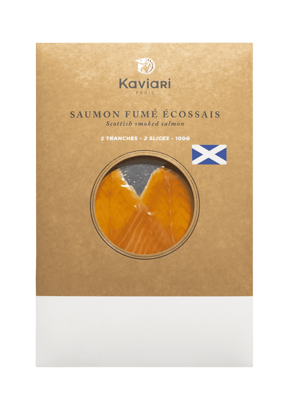 SAUMON FUMÉ ECOSSAIS 200g  Kaviari