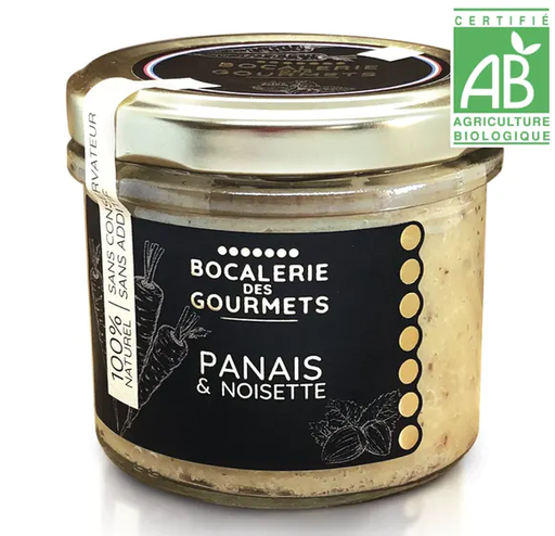 Bocalerie des Gourmets                               Tartinable de légume Panais & noisette - Bio