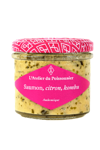 [24004] Atelier du Poissonnier                                   
Rillettes de saumon, citron, kombu