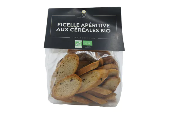 Ficelle Apéritive aux Céréales Bio - 75g