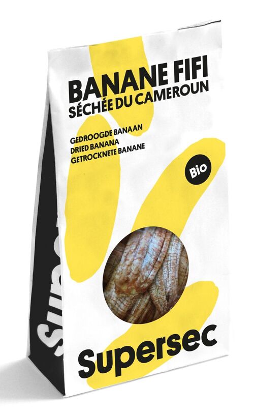 [2.45] Banane séchée BIO 12 x 110g - Supersec