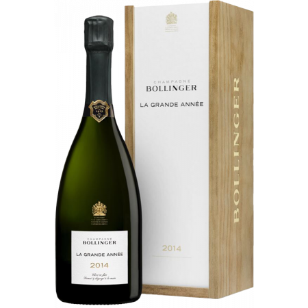 Champagne Bollinger - La Grande Année 2015 - Caisse Bois   0.75l Blanc • Champagne • Champagne AOC • 12.5% vol